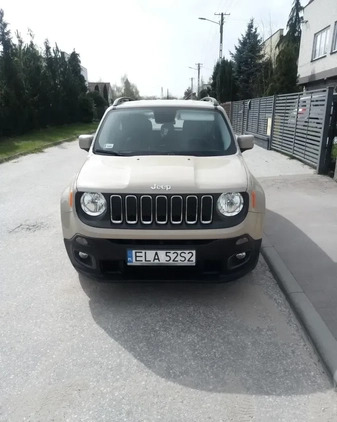 Jeep Renegade cena 55300 przebieg: 99990, rok produkcji 2014 z Łask małe 137